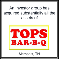 Southard Financial facilitated the sale of Memphis' own TOPS Bar-B-Q chain